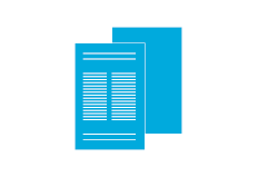 PDF 8.5" x 11" Standard Mailing Newsletters Print Layout Templates