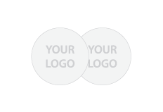InDesign 3.625" x 3.625" Circle Beverage Coasters Print Layout Templates