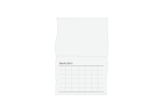 PDF 12" x 12" Saddle-Stitched With Holiday 18 Months Traditional Grid 2024 Calendars Print Layout Templates
