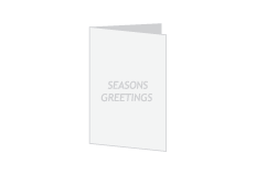 PSD 6" x 8.5" (folds to 6" x 4.25") General Vertical Greeting Cards Print Layout Templates