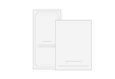 PSD 3.75" x 5.5" Premium Menus Print Layout Templates