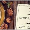 Design and Print Your Own Thanksgiving Dinner Menus